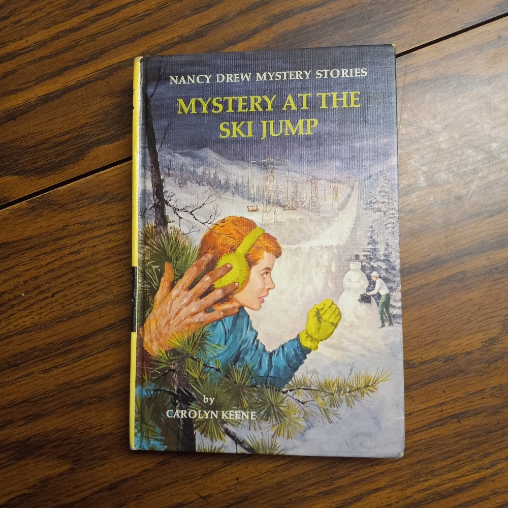 Vintage Nancy Drew #29 "Mystery At The Ski Jump".